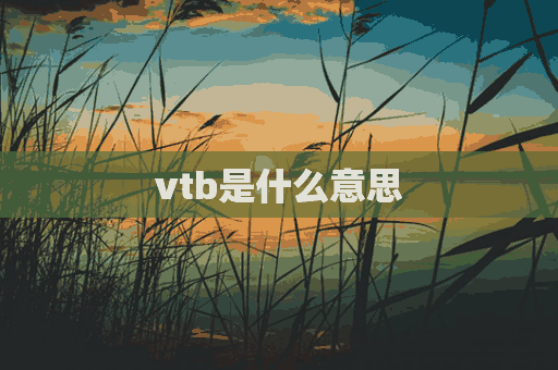 vtb是什么意思(vtb的定义)